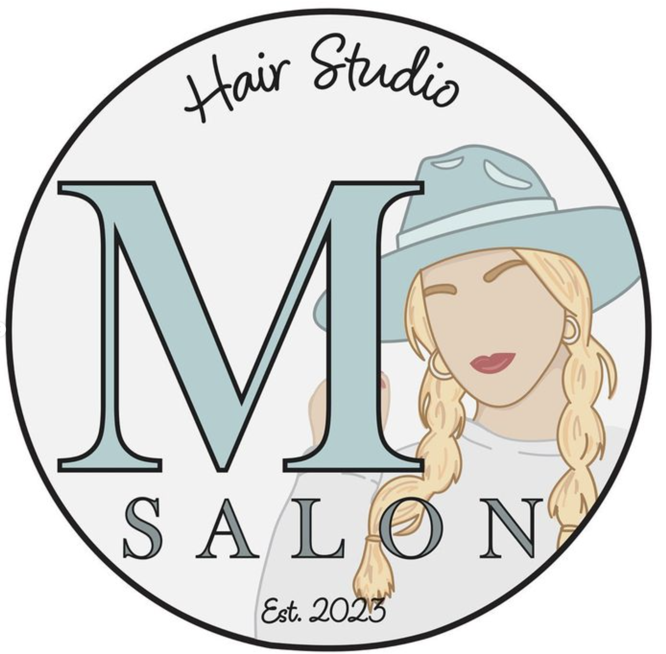 M Salon Logo Design