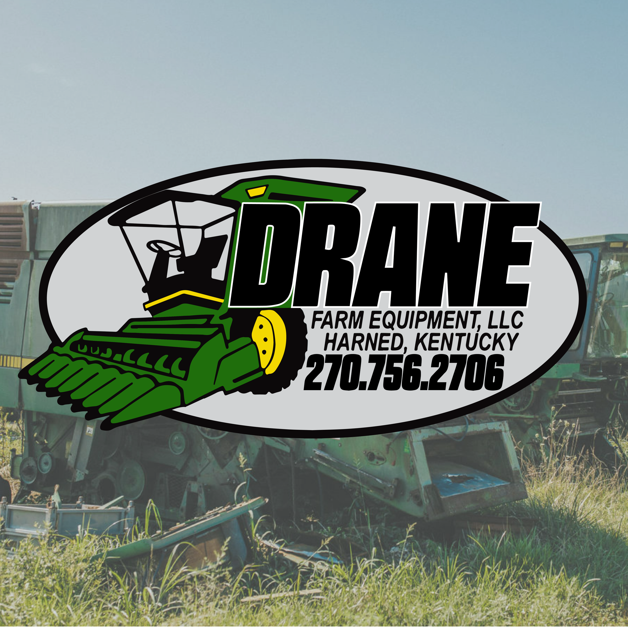 Drane Farm Equipment Logo Rendition