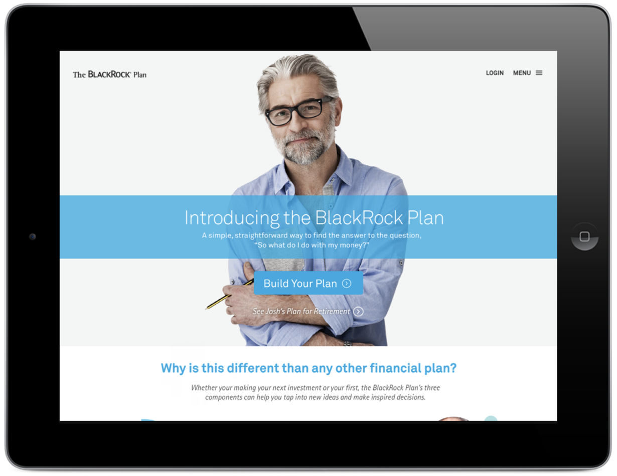 THE BLACKROCK IPAD EXPERIENCE
