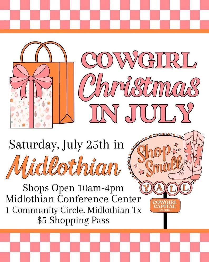 Cowgirl Christmas In July Market Shopping Pass