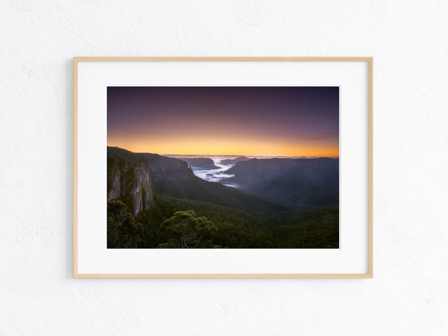 Govett's Leap Sunrise Fine Art Print