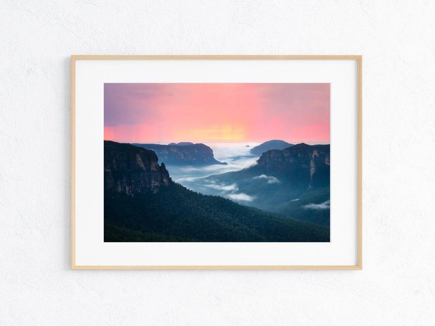 Govett's Leap Winter Sunrise