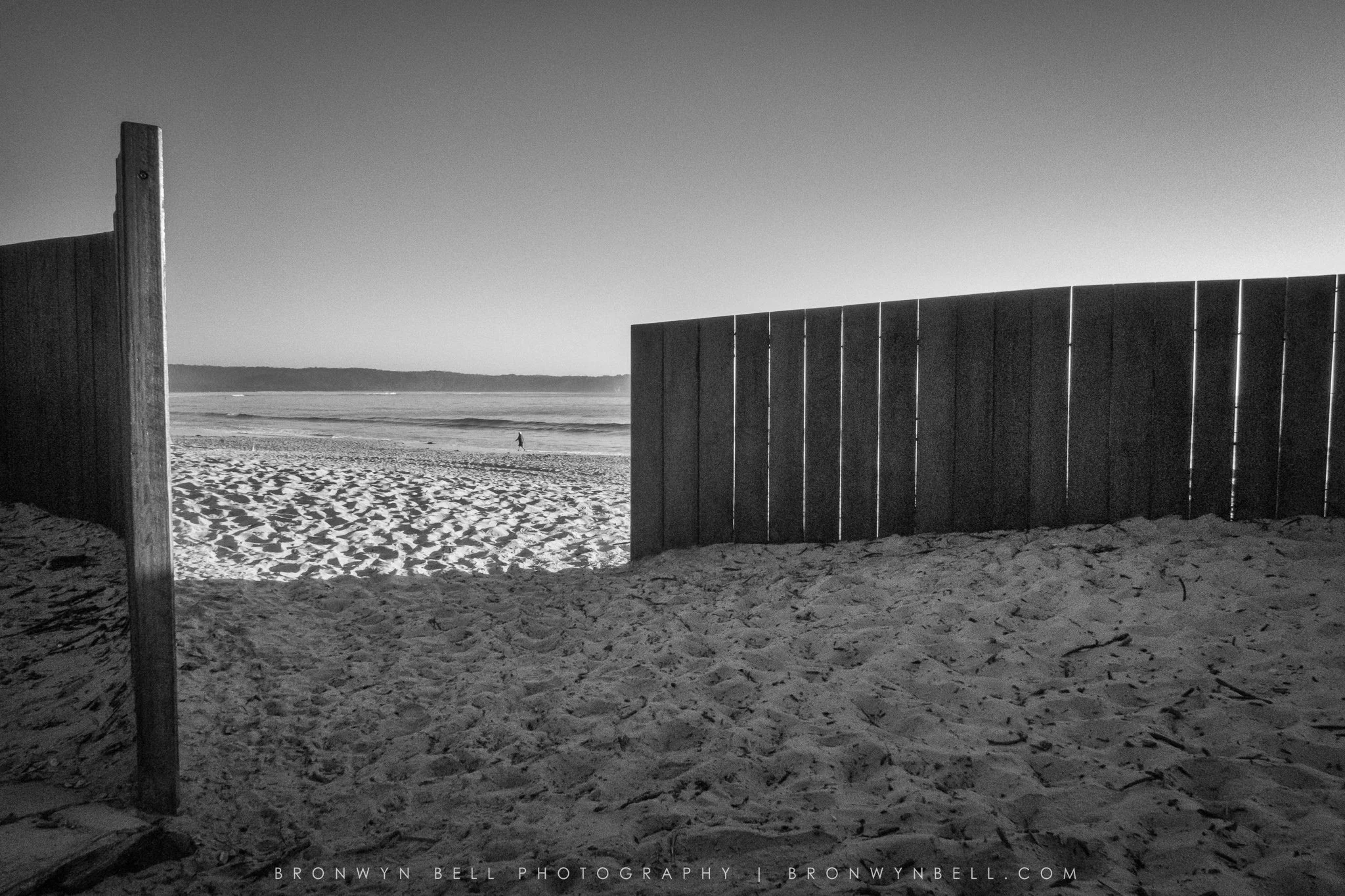 Tathra: The Quiet before Summer in shapes and shadows.