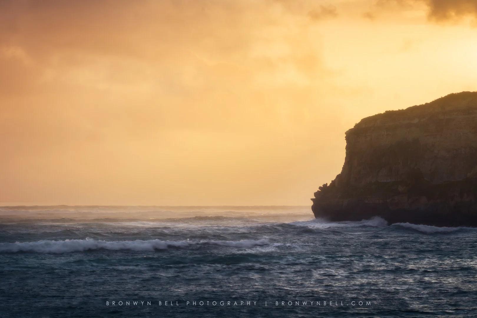 Golden Edge of the Ocean – Sunset at Princetown, Great Ocean Road