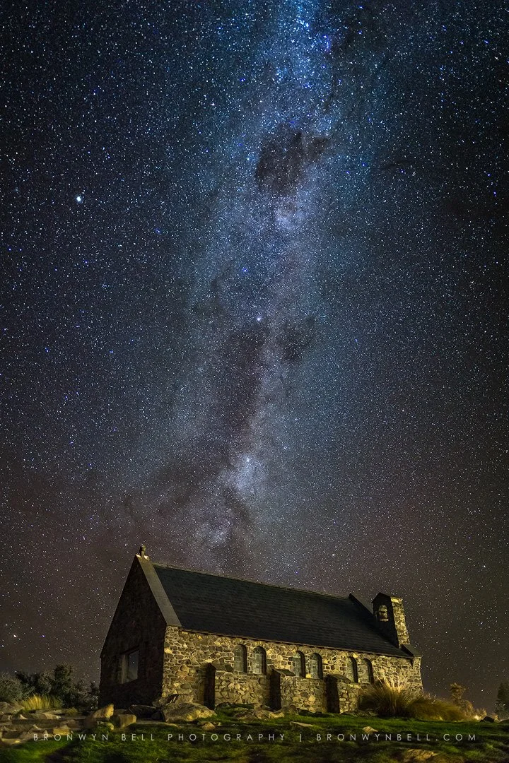 Under the Southern Stars – Milky Way Over the Church of the Good Shepherd