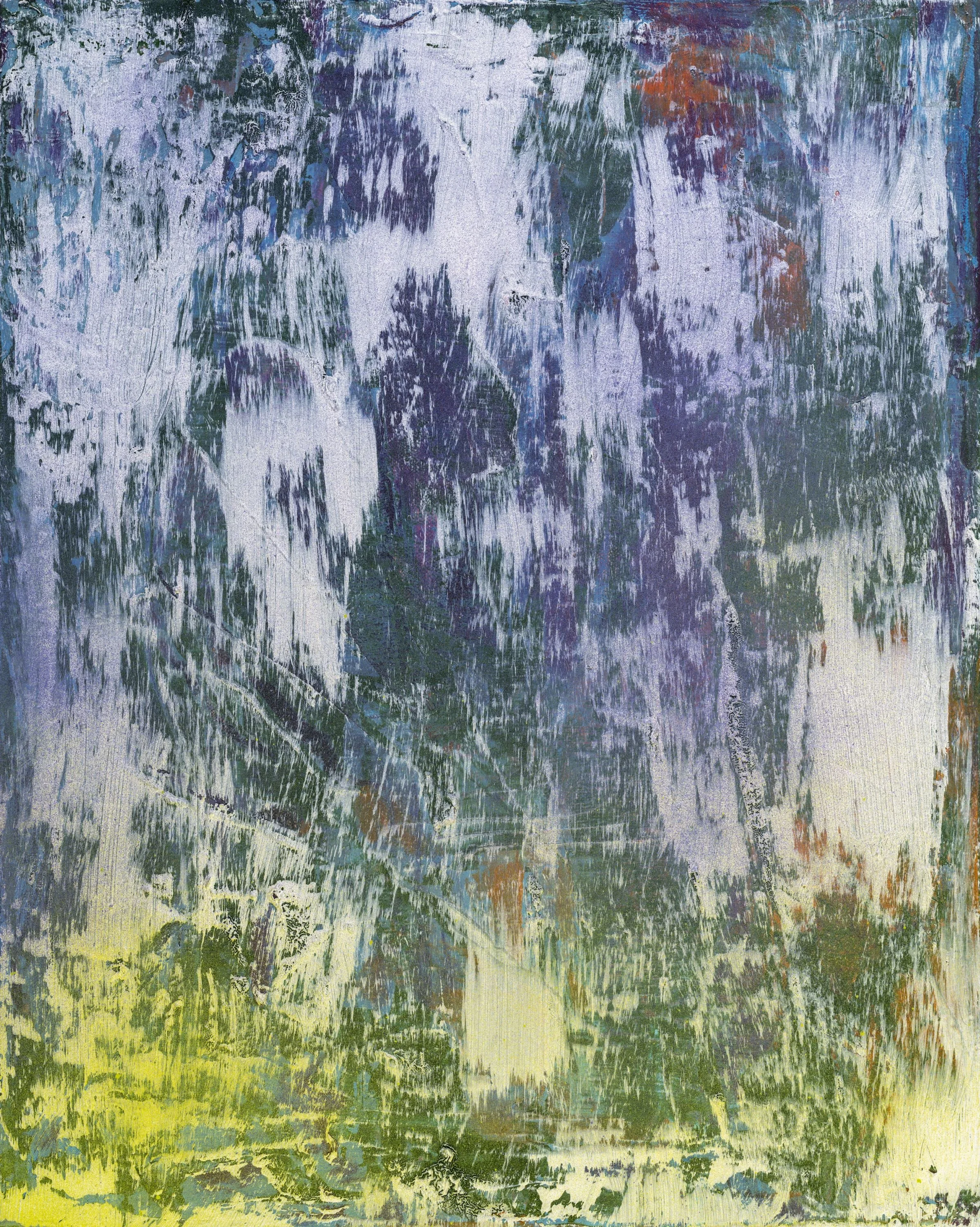 The Weight of Light /
Oil & Acrylic on Canvas /
20 x 16