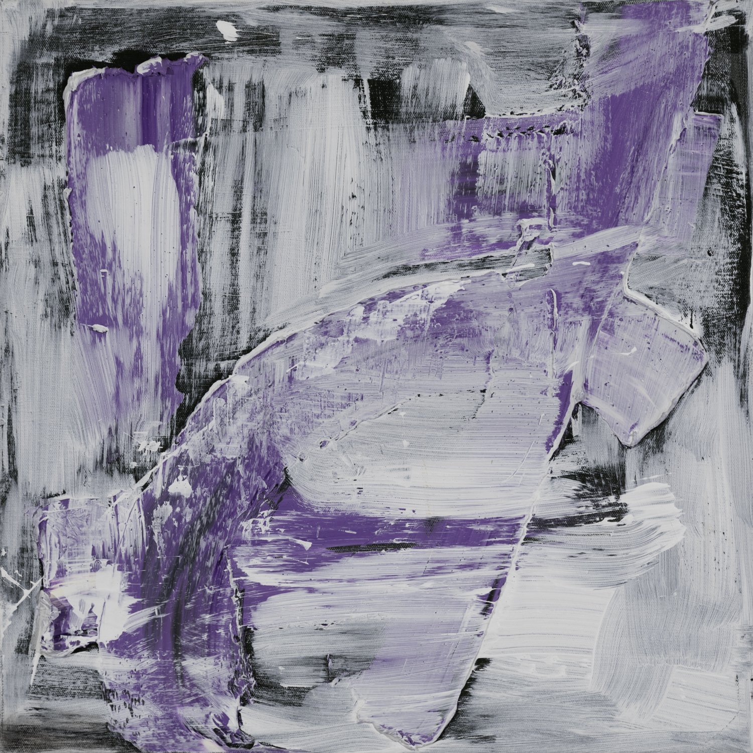 Purple /
Oil on Canvas Mixed Media /
20 x 20