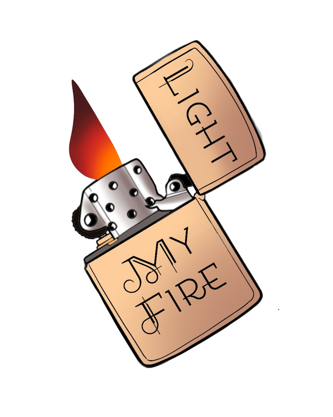 Mel Perlman- Light My Fire $250 REPEATABLE