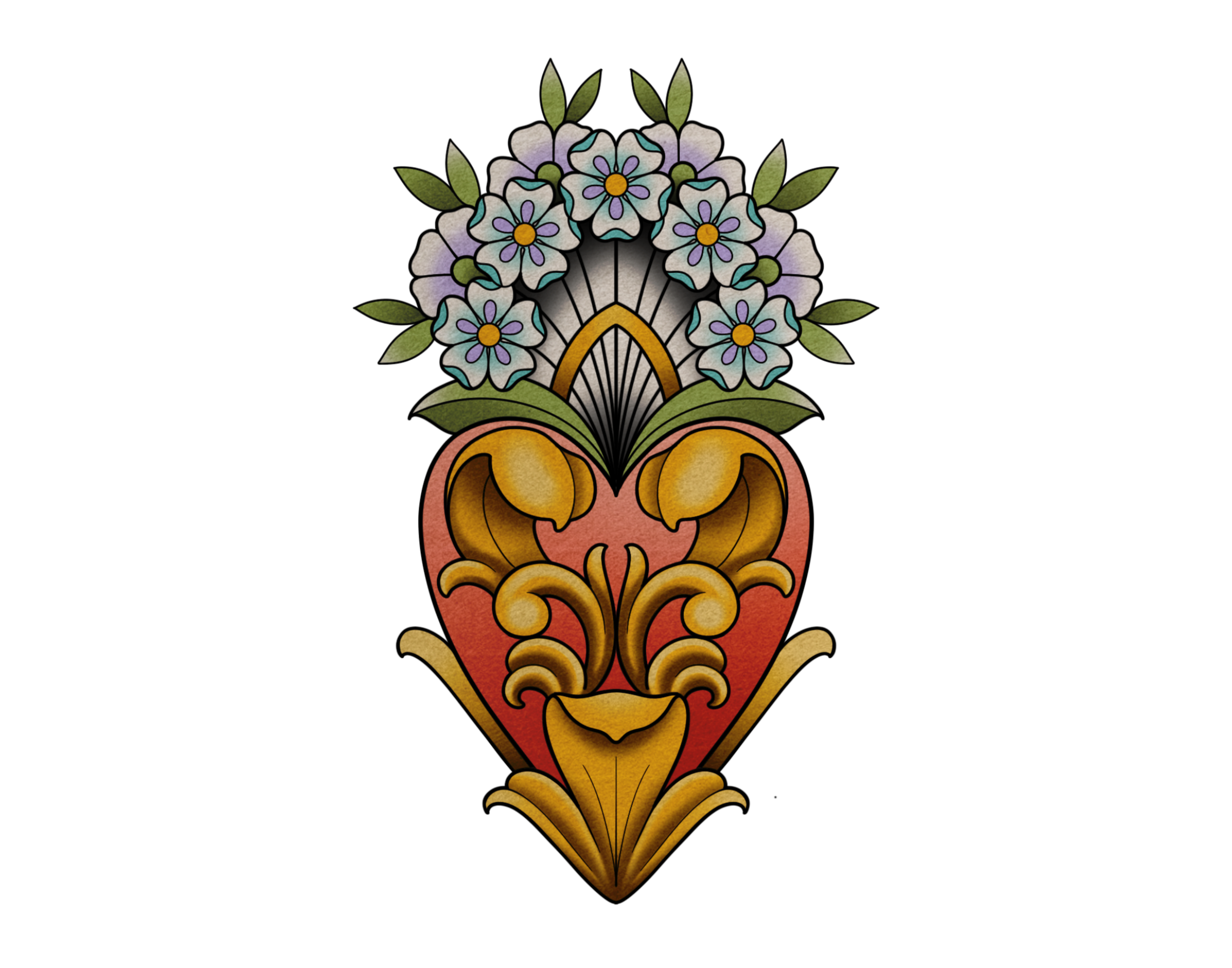 Lilith Jacobs - Ornamental Bouquet - 7.5" - $850