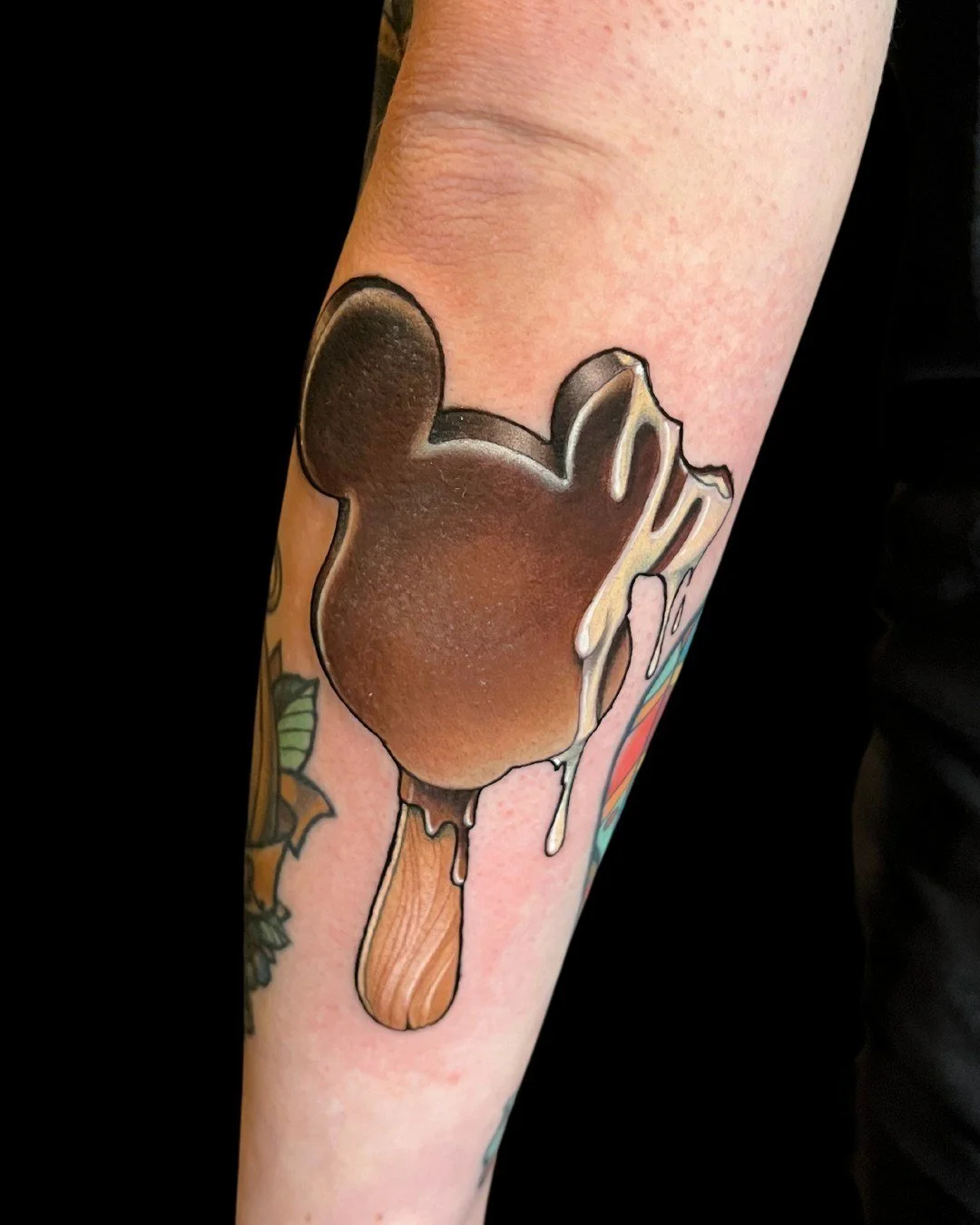 Mickey Mouse Ice Cream done by @cvalencia7 at Ink &amp; Dagger🍦

To book Flash or Custom tattoos with Chris, tap the link in our bio to fill out a booking form or give us a call at 770-692-4245!

 #inkanddaggertattoo #roswell #roswelltattoo #roswell