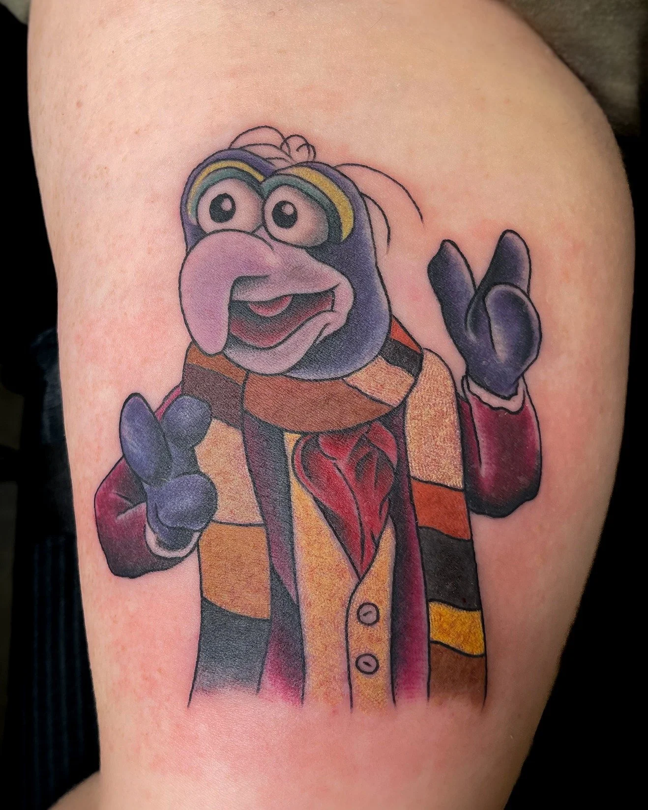 Pop Culture Mashup done by @brianb.tattoos at Ink &amp; Dagger💫

To book Flash or Custom tattoos with Brian, tap the link in our bio to fill out a booking form or give us a call at 770-692-4245!

 #inkanddaggertattoo #roswell #roswelltattoo #roswell