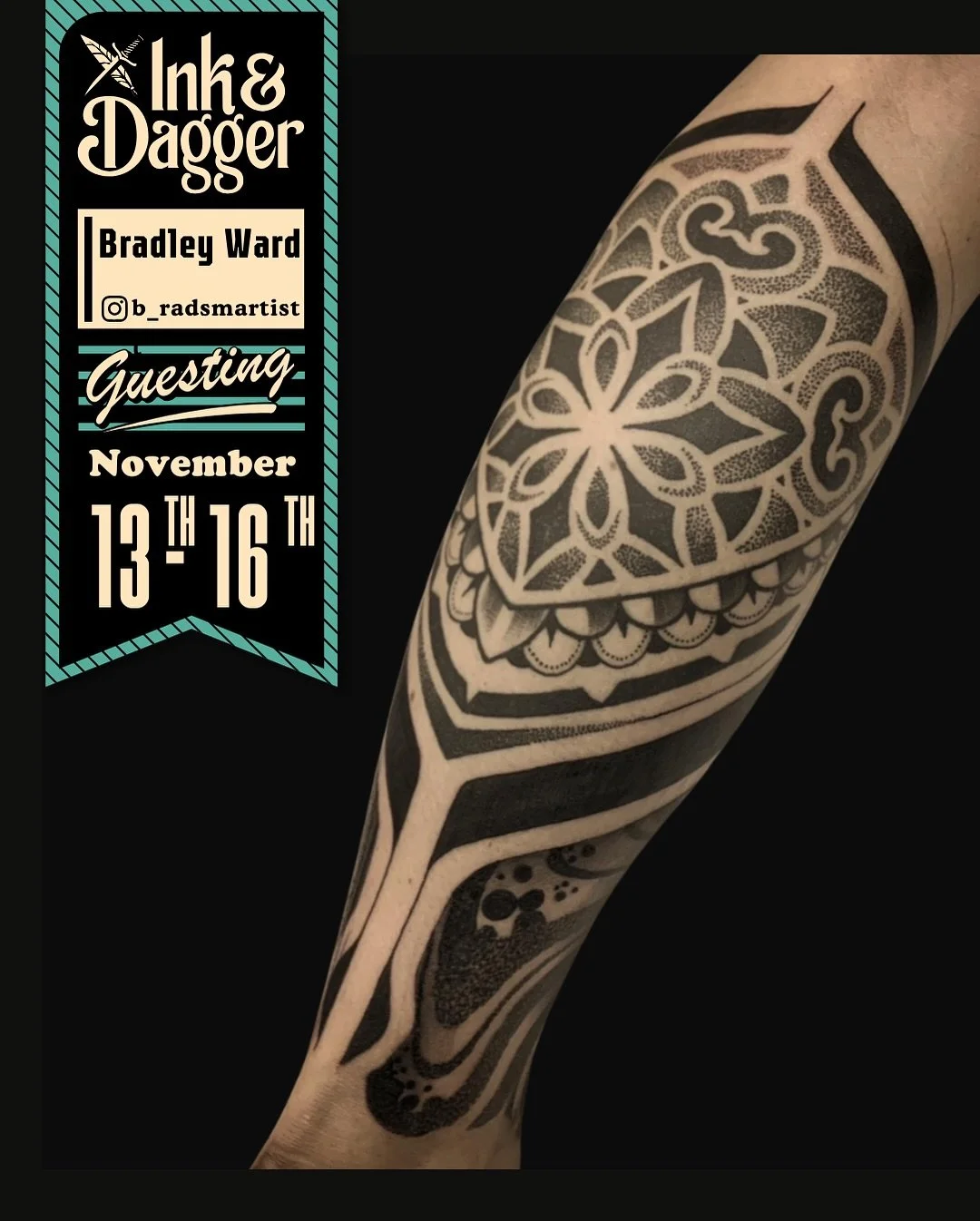 🚨GUEST ARTIST ALERT🚨

We&rsquo;re excited to have @b_radsmartist joining us for a limited time, 11/13 - 11/16. Don&rsquo;t miss your chance to work with him! 

Tap the link in our bio or give us a call at 770-693-4245 to get started!