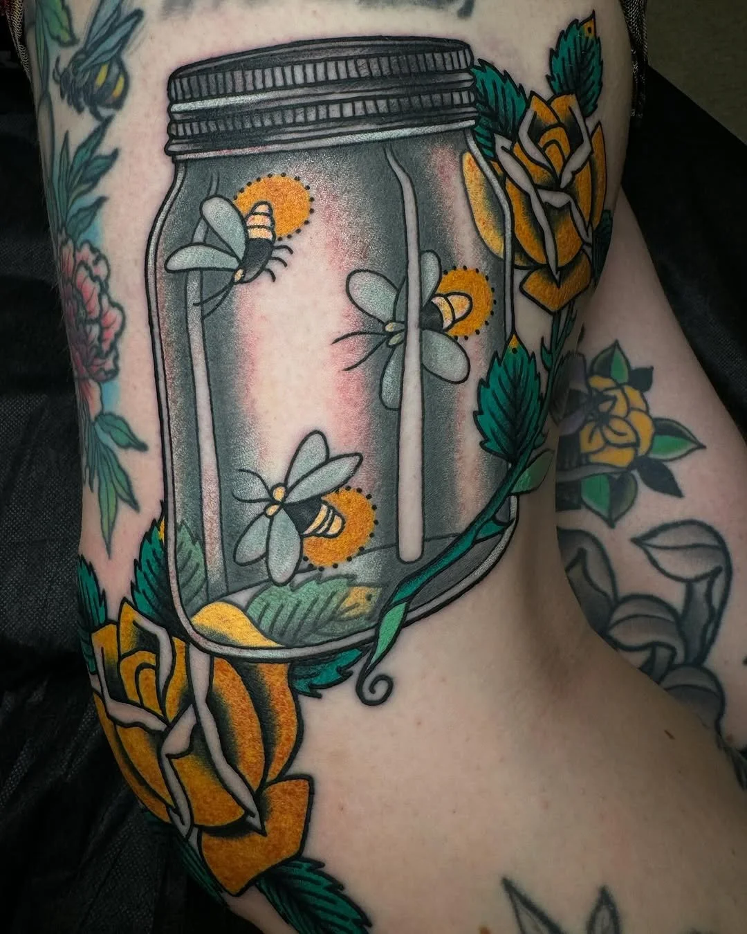 Craig Brock - @craigbrocktattoo is tattooing at @inkanddaggertattoo give them a follow! - Y&rsquo;all let that fire fly, now is the time to burn down the night. I made this for Heather at @inkanddaggertattoo  I have a couple openings in the next week