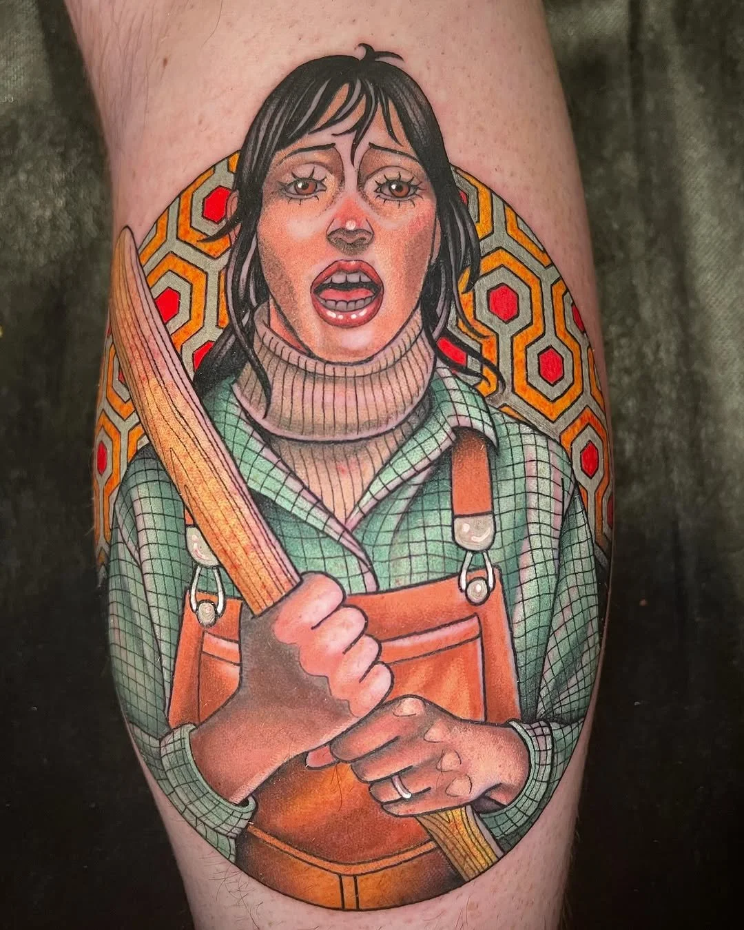 Lilith Jacobs - @lilith_tattoos is tattooing at @inkanddaggertattoo give them a follow! - Had the enormous pleasure of tattooing this Shelley Duvall one shot wall! Thank you so much @walter_kenneth!! This wrapped up my trip at Hell City in Columbus, 