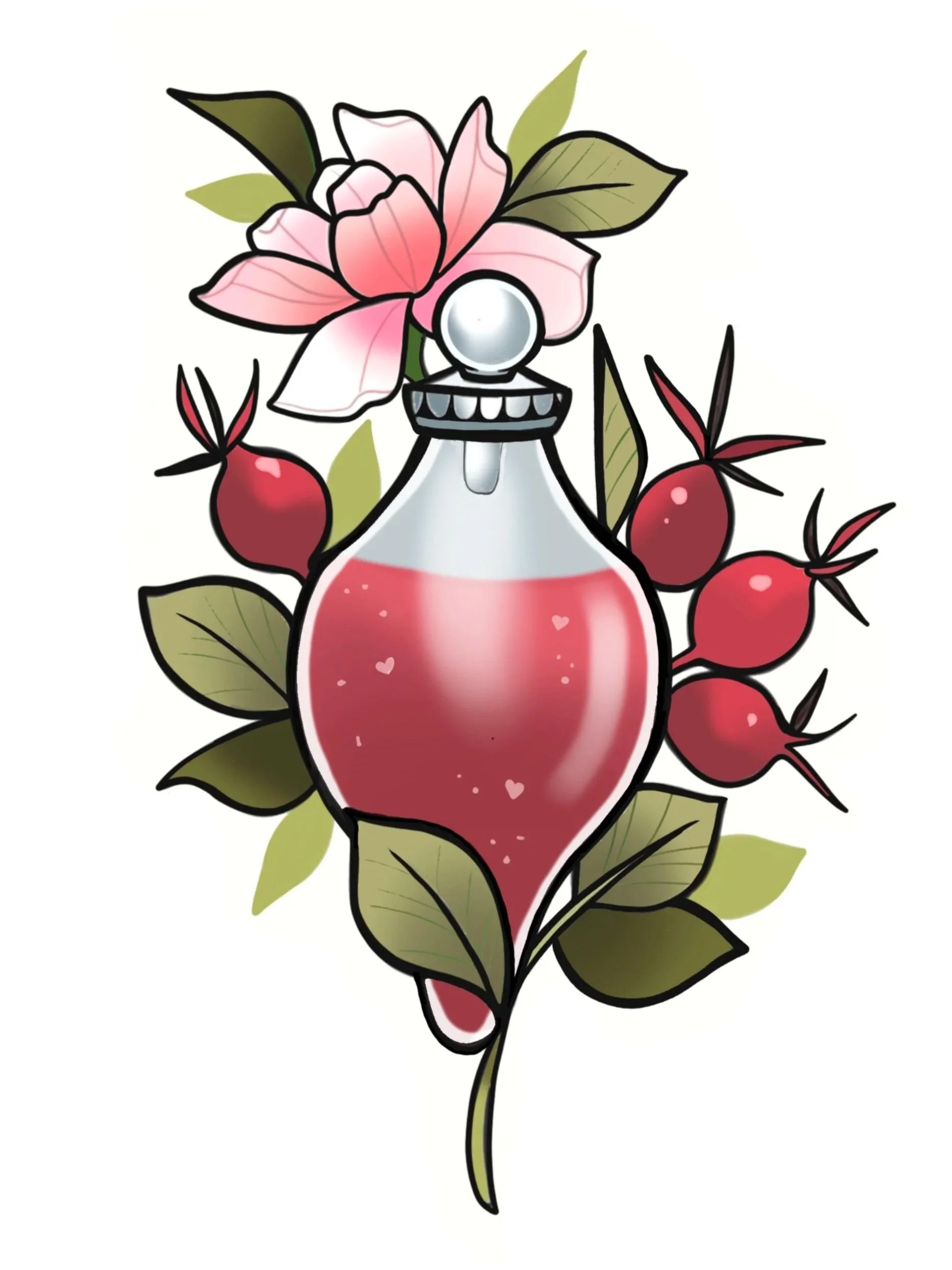 Mel Perlman - Potion Bottle - 9" - $750
