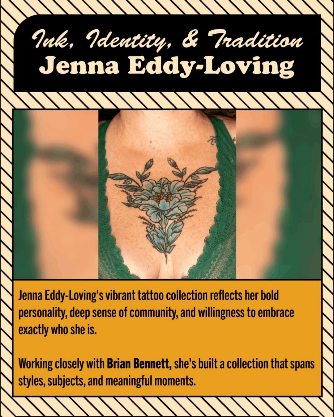 Client of the Month: Jenna Eddy-Loving ✨ 

From her first tattoo in Hawaii to building a collection that reflects who she is inside and out, Jenna&rsquo;s journey is all about authenticity. 

Her trust in the process and commitment to meaningful work