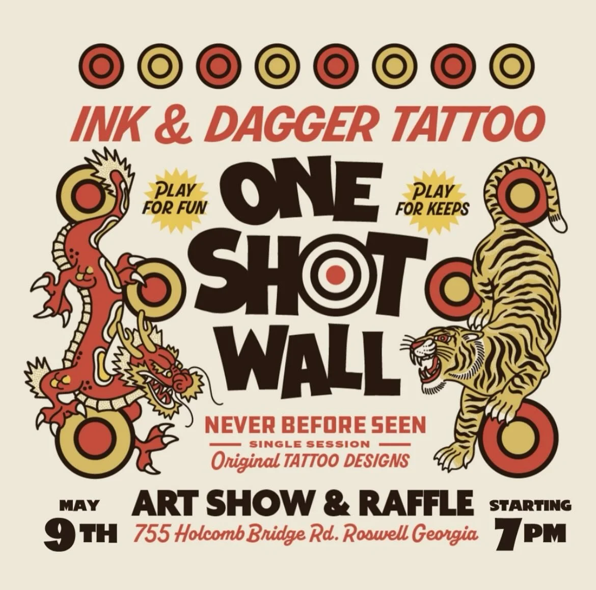 Something big is coming 🖤

The One Shot Wall is about to get a full refresh with brand new, original designs from all of our artists&mdash;each one tattooed ONE time only. 🐉

Stay tuned for sneak peeks! Trust us, you&rsquo;re gonna want first dibs 
