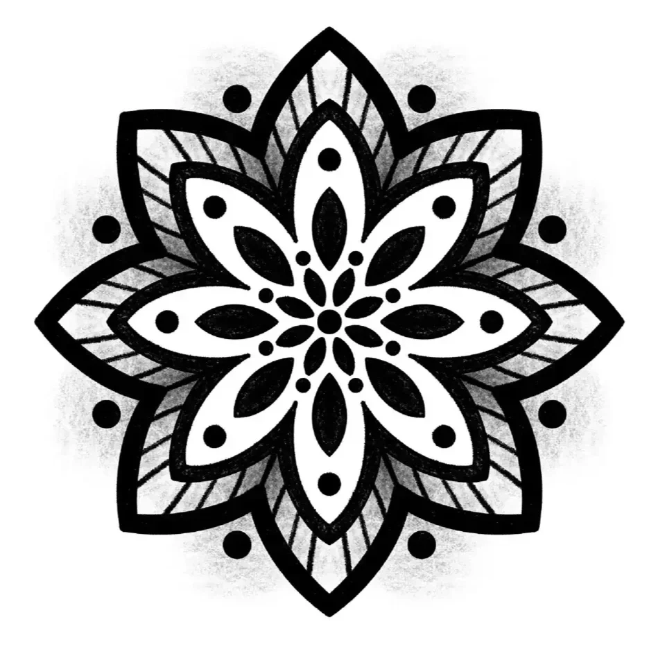 Amber Grey - Mandala - 5.5" - $900