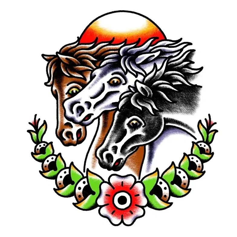 Michel Parisay - Horses - 5" - $600