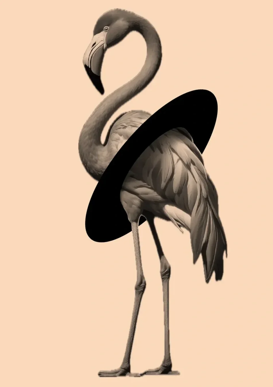 Robert Beeman - Flamingo - 5" - $900
