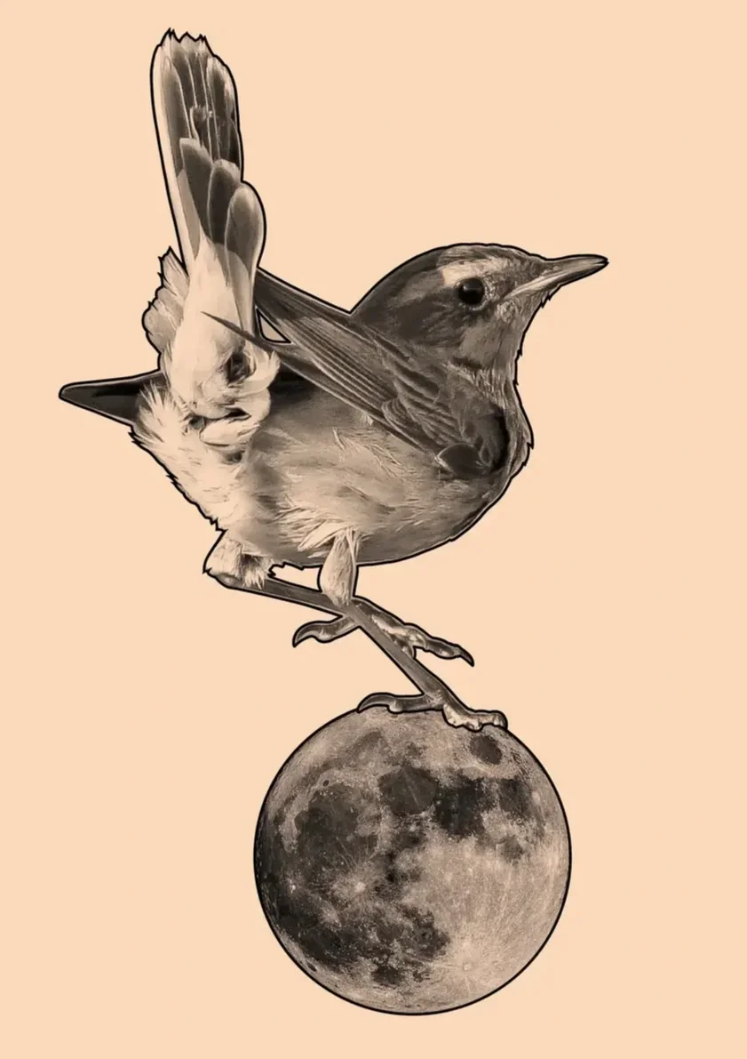 Robert Beeman - Moon Bird - 6" - $1200