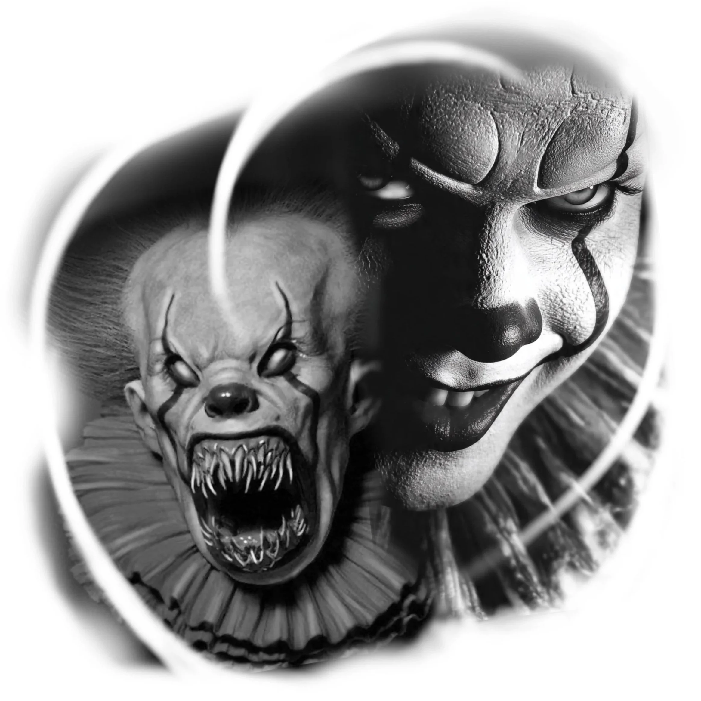 Matt Perlman - Pennywise Monster - 5.5" - $1500