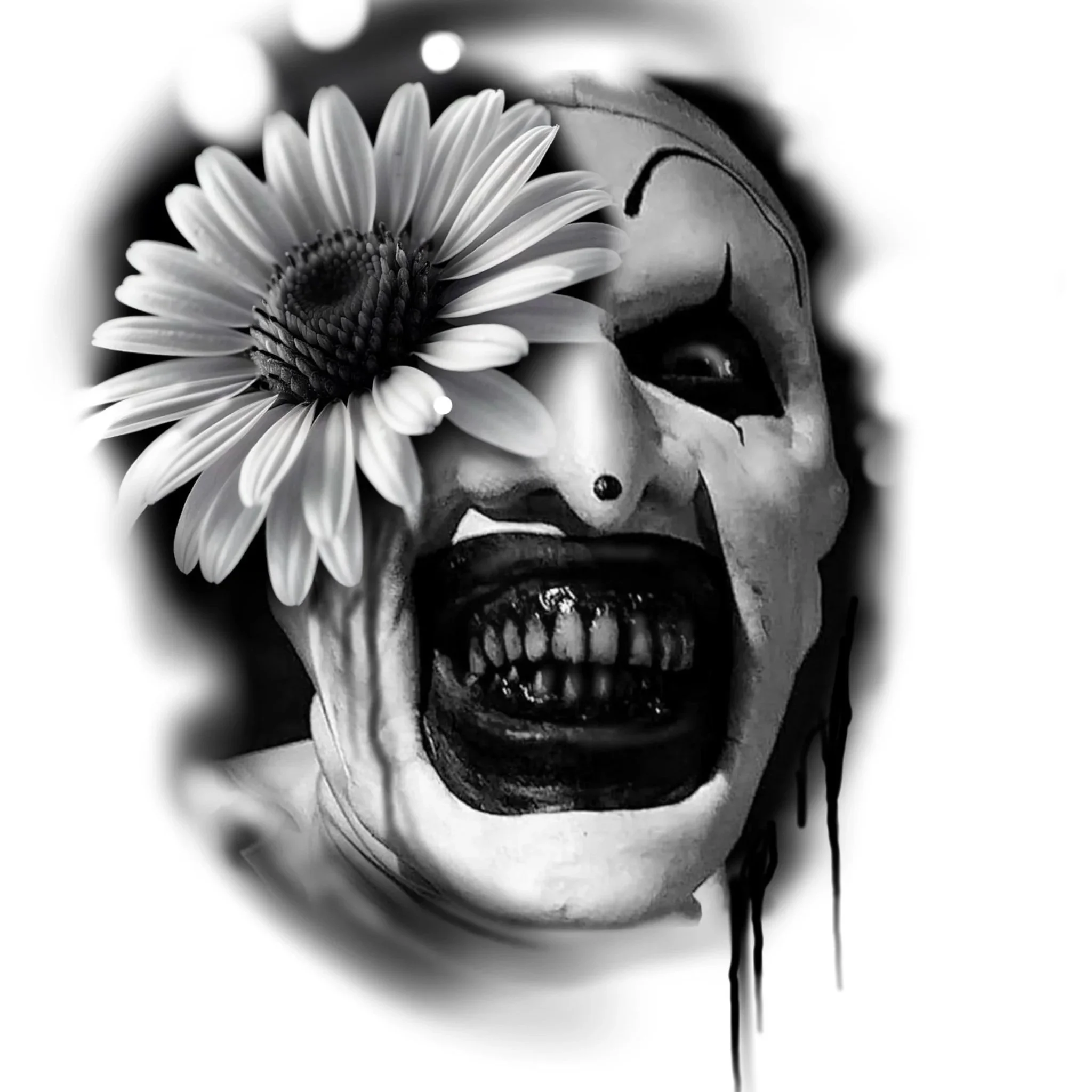 Matt Perlman - Clown Art  - 6" - $1000