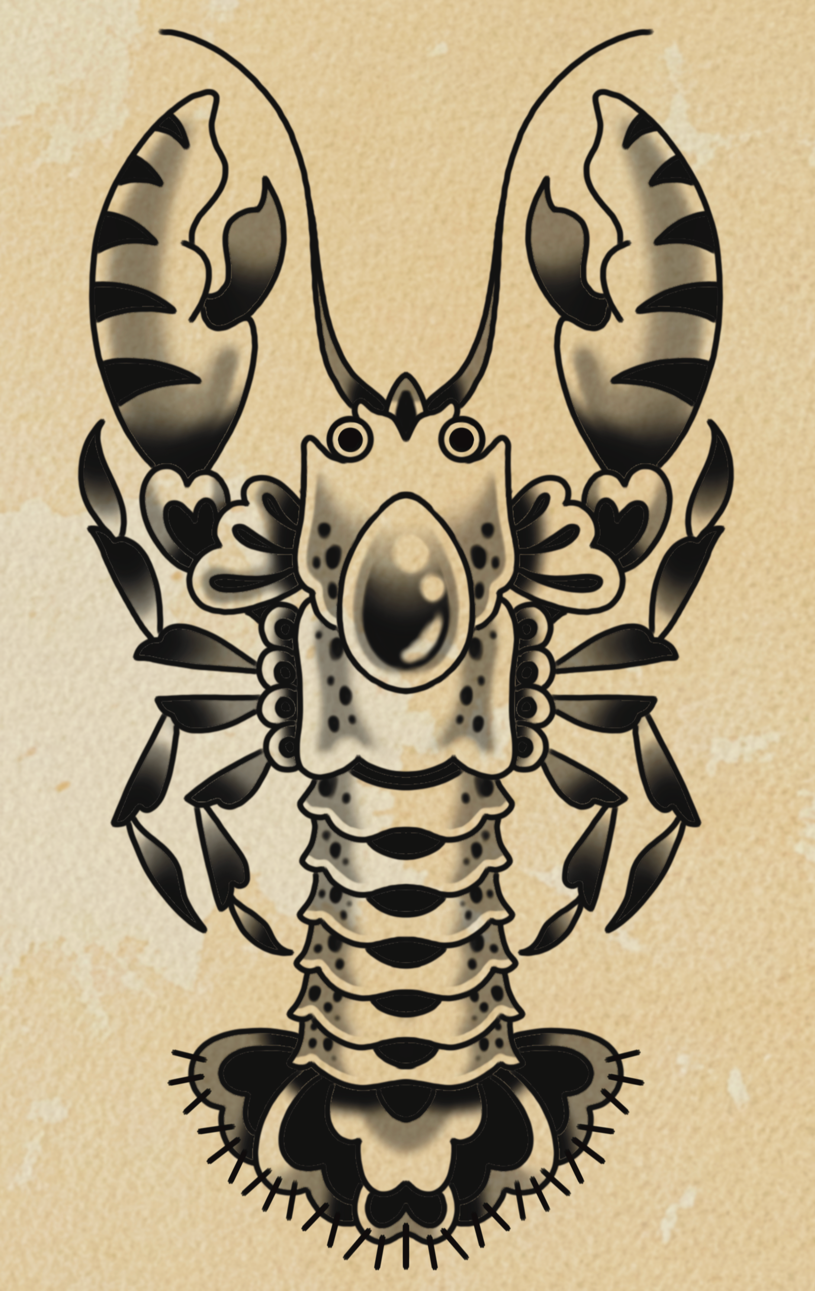 Bryn - Lobster - 7" - $550