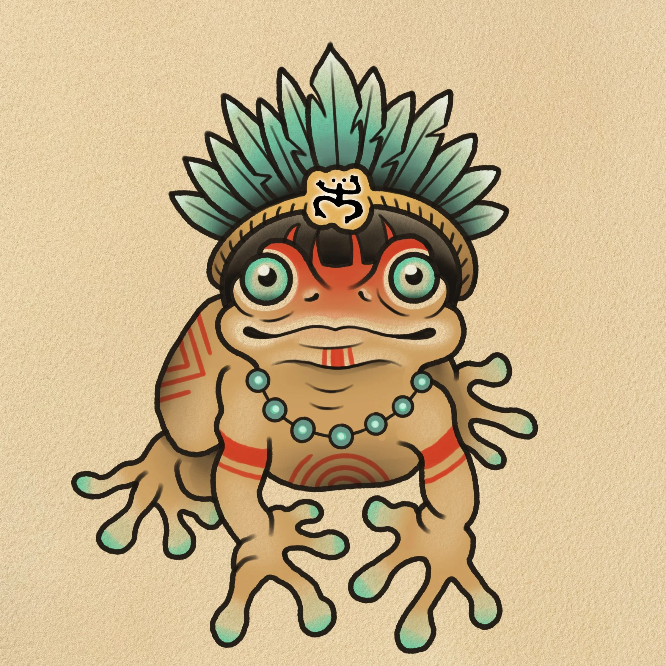 Izzy - Taino - 6" - $450