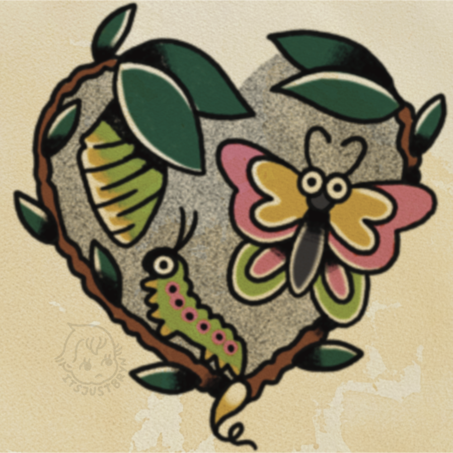 Bryn Riihimaki - Leafy Heart - 3" - $300-450