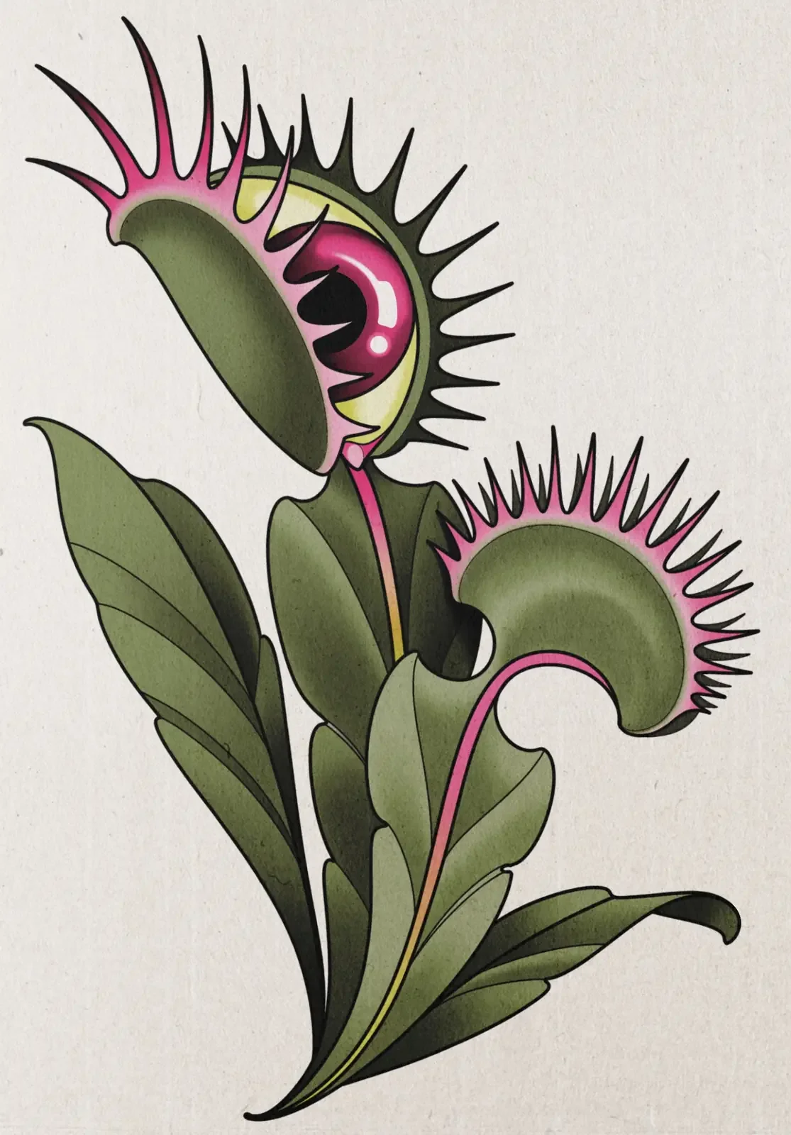 Lilith Jacobs - Venus Eye Trap - 5" - $500