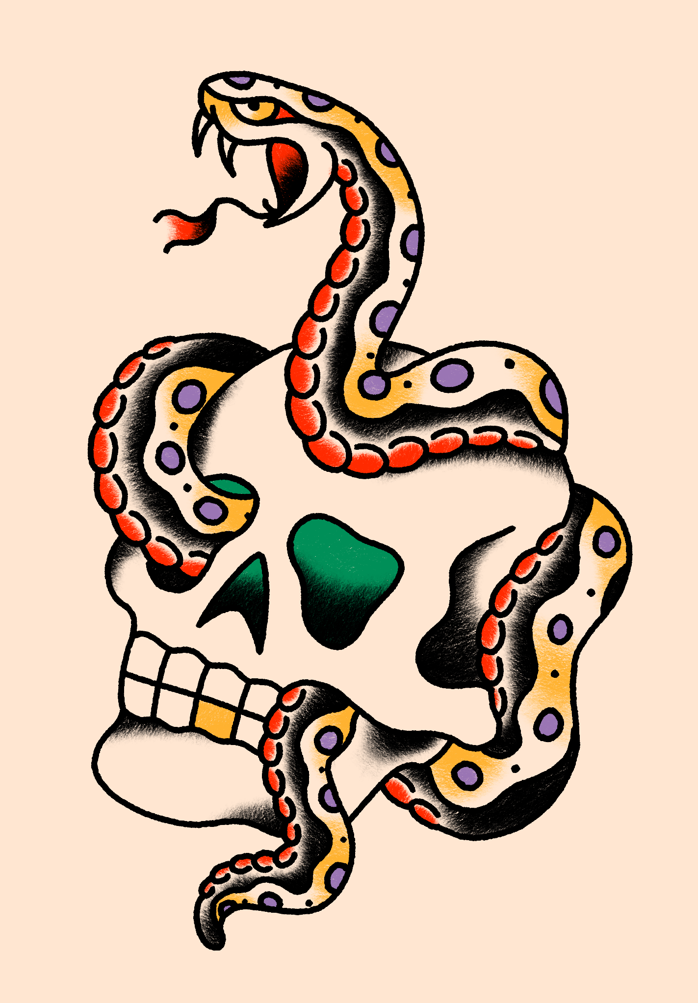 Michel - Skull - $500 - 6in