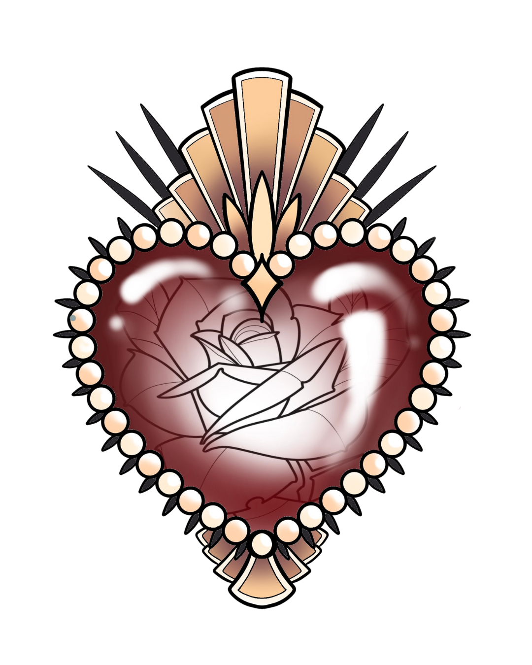 Mel Perlman- Sacred Heart $500
