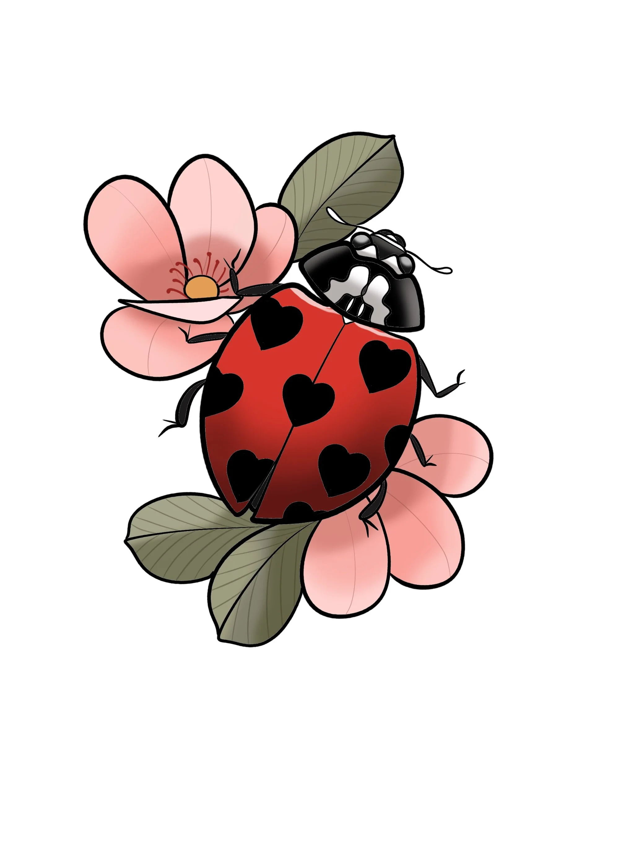 Mel Perlman - Ladybug - 5" - $550