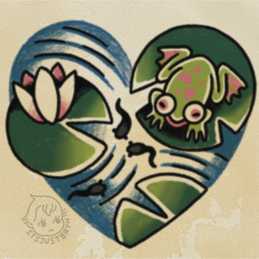 Bryn Riihimaki - Frog Heart - 3" - $300-450