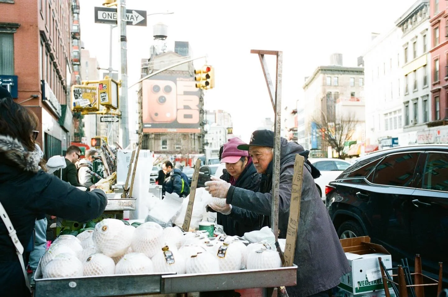 The Grit- As New York prepares for its major snow storm, the cold chilly wind does not slow down the street&rsquo;s rhythm. In the Lower East side of Manhattan, elderly are seen to continue to hustle despite exposing themselves to the biting cold air