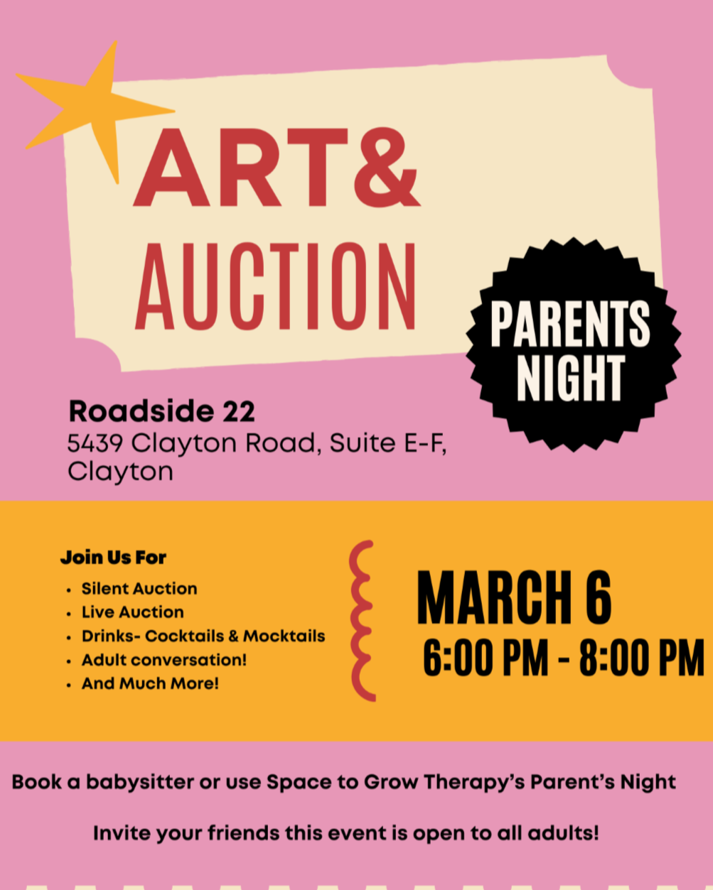 2026 Art & Auction Parents Night