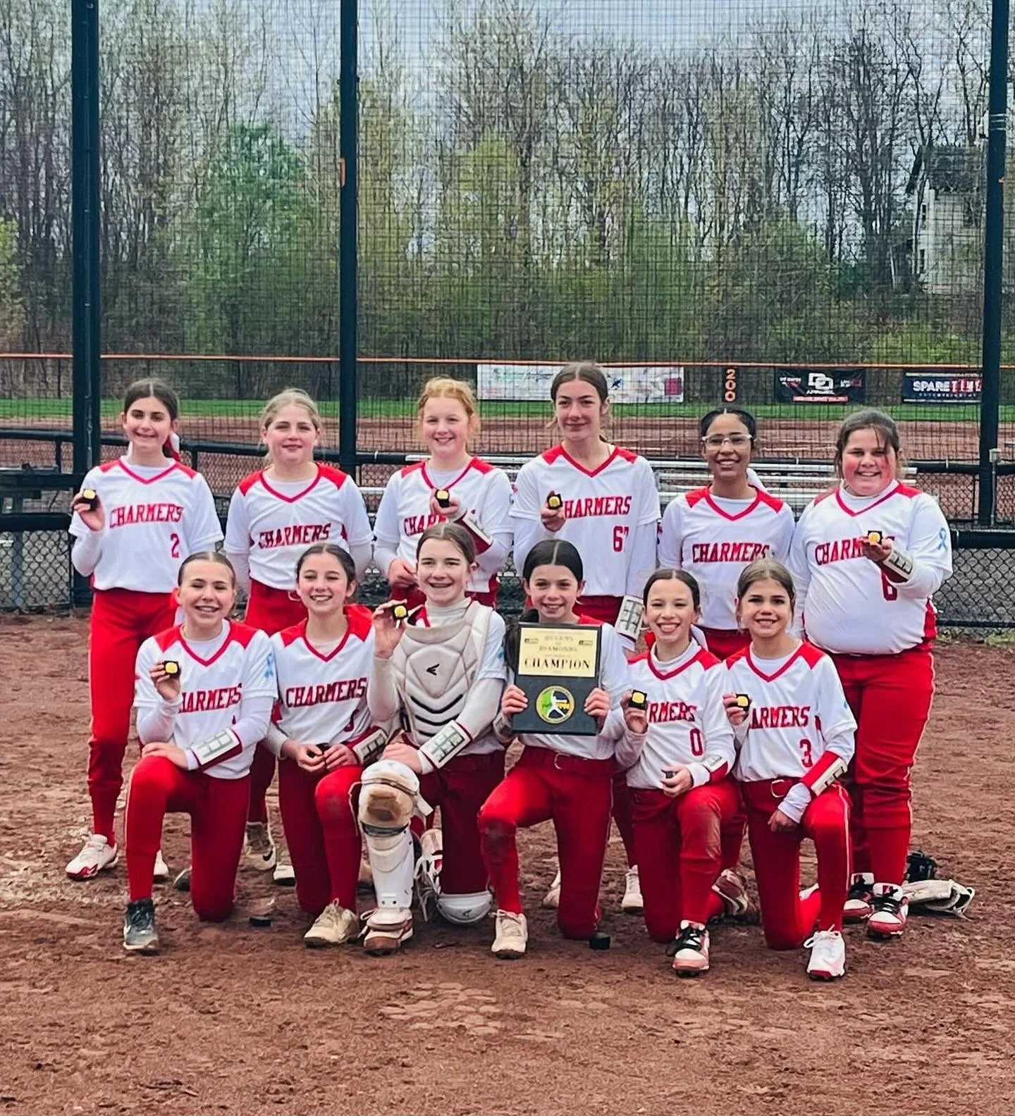 Congratulations to the 10u Charmers for winning the Queens of Diamonds tournament at FPN this weekend. Way to start off the spring strong, first of many more for this group this season!