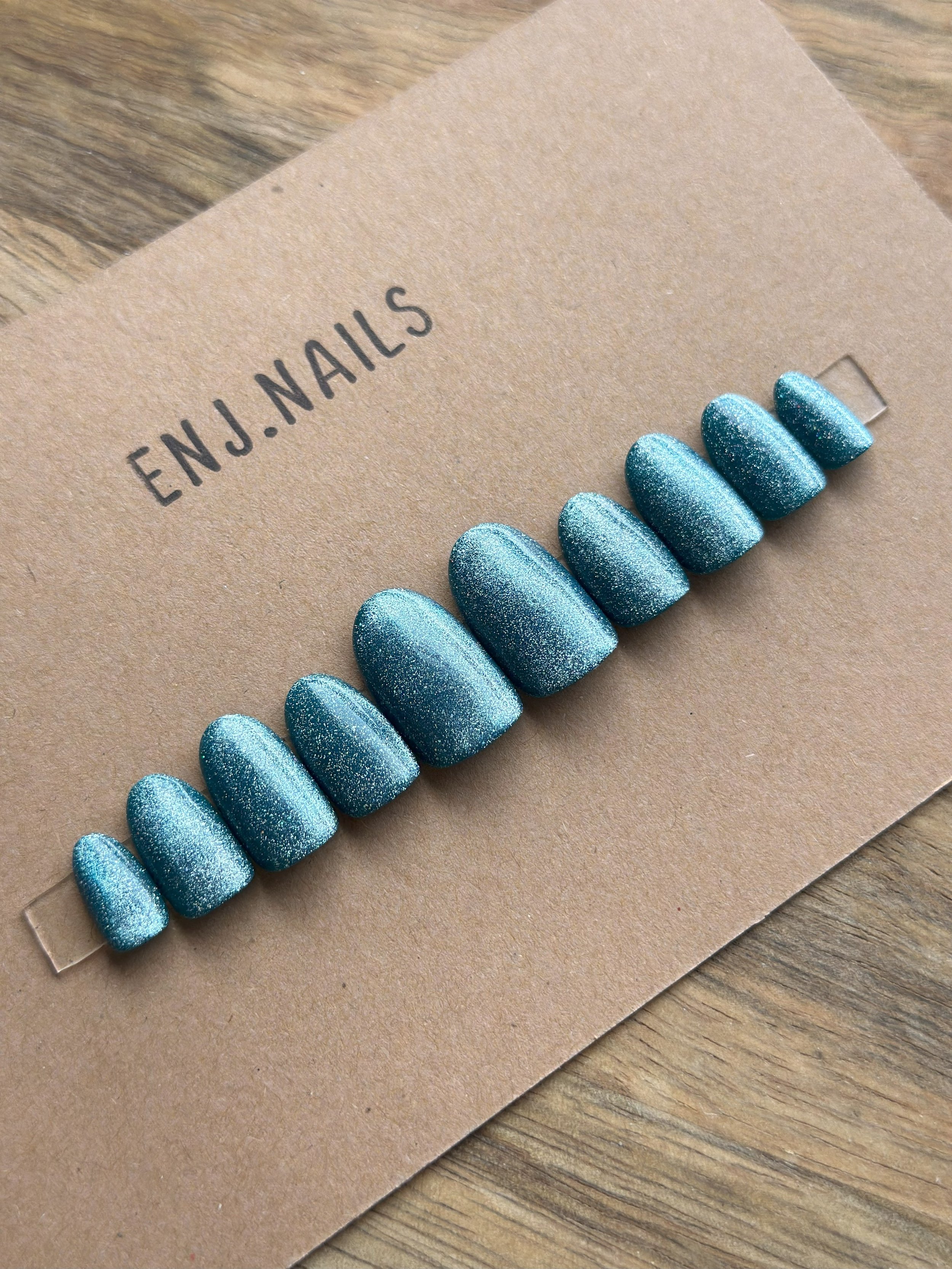 Cat eye Emerald Teal