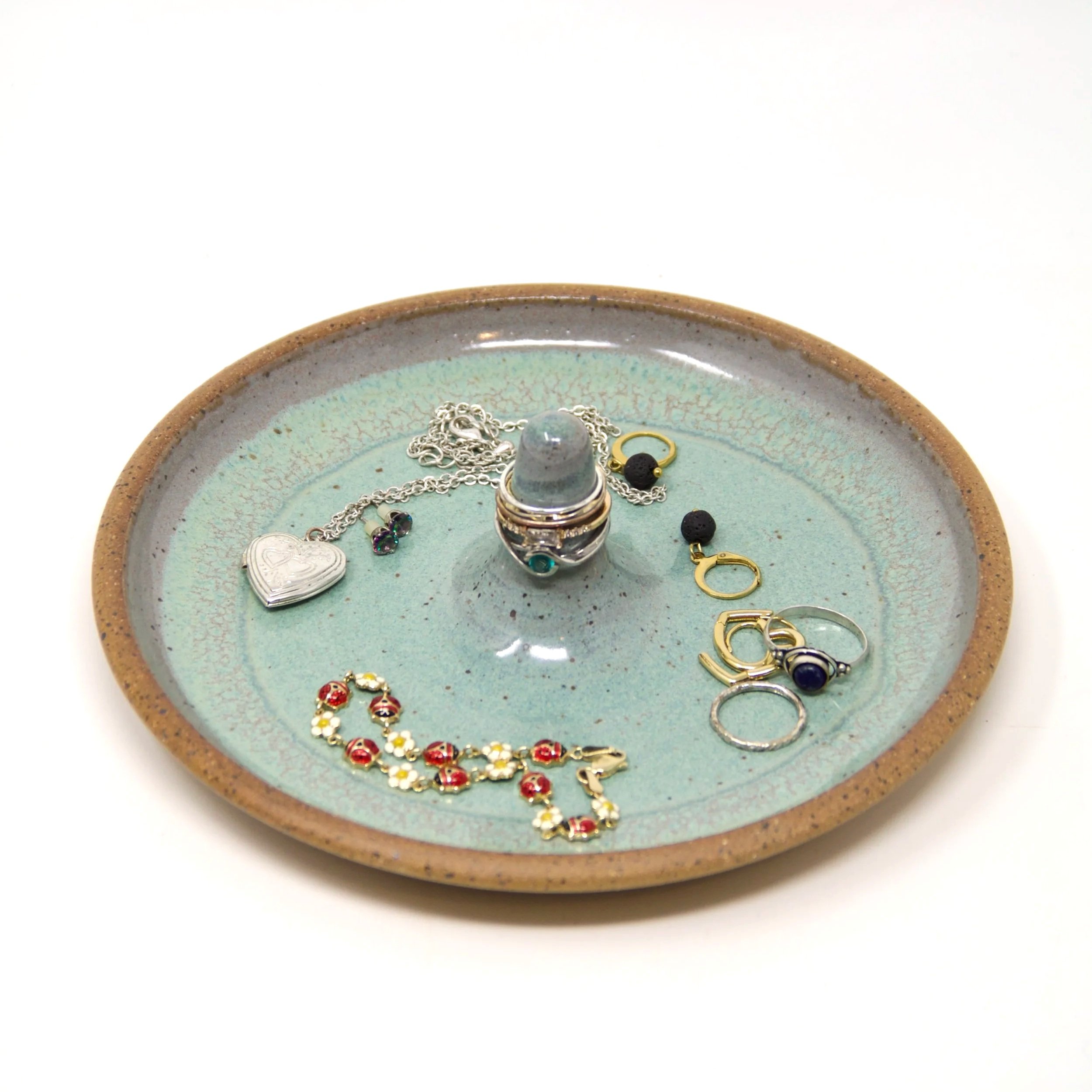 Turquoise Wide Ring Dish