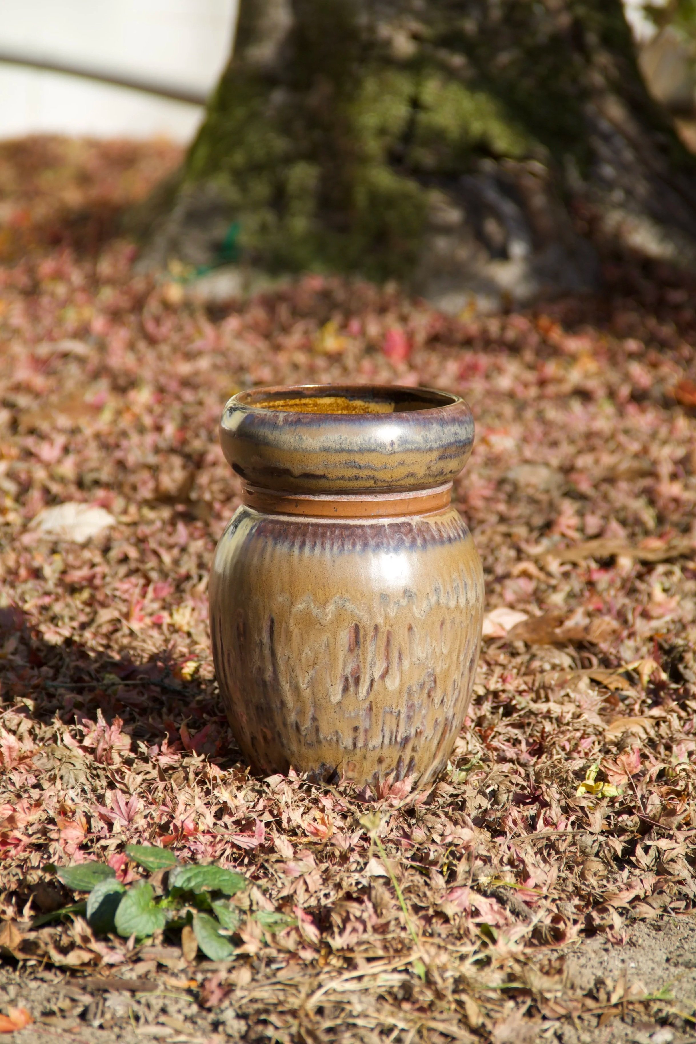 Sienna Ribbon Flower Vase