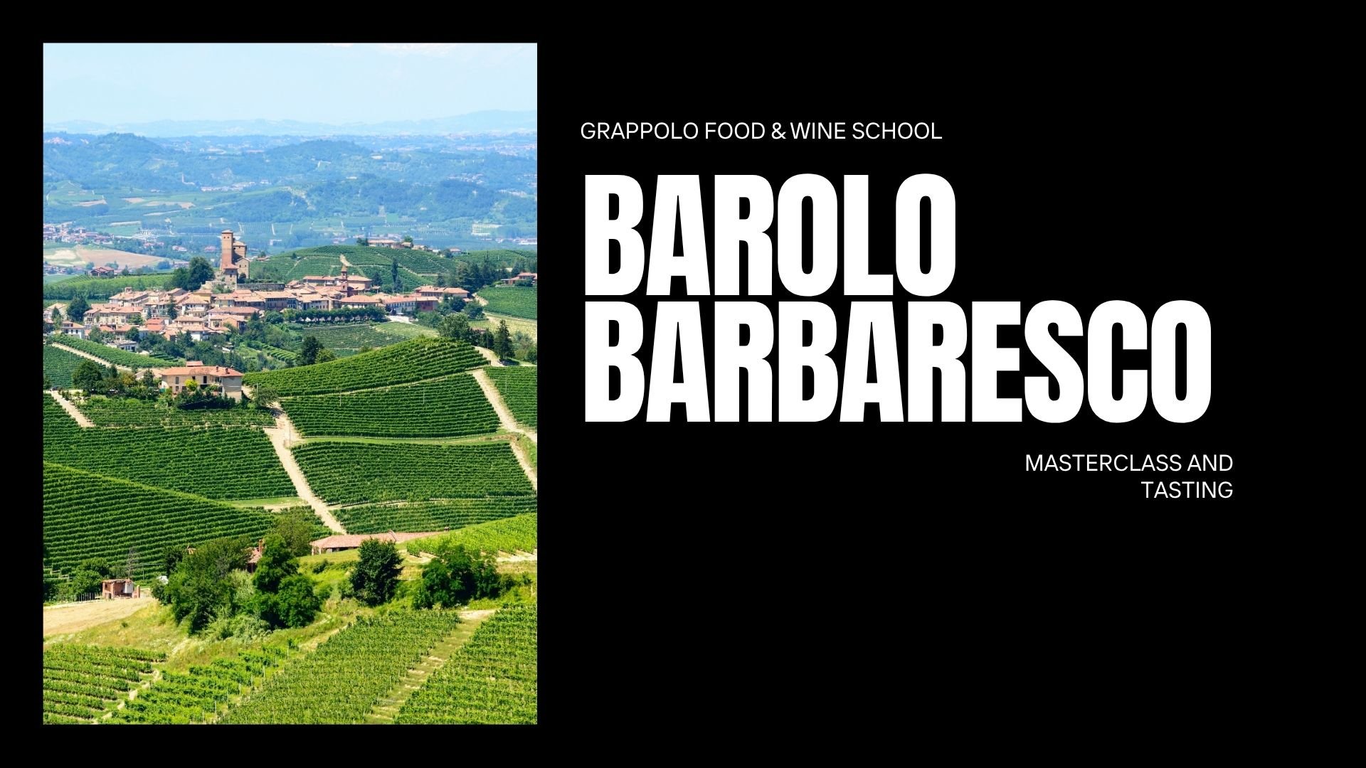 Barolo Barbaresco Masterclass and Tasting