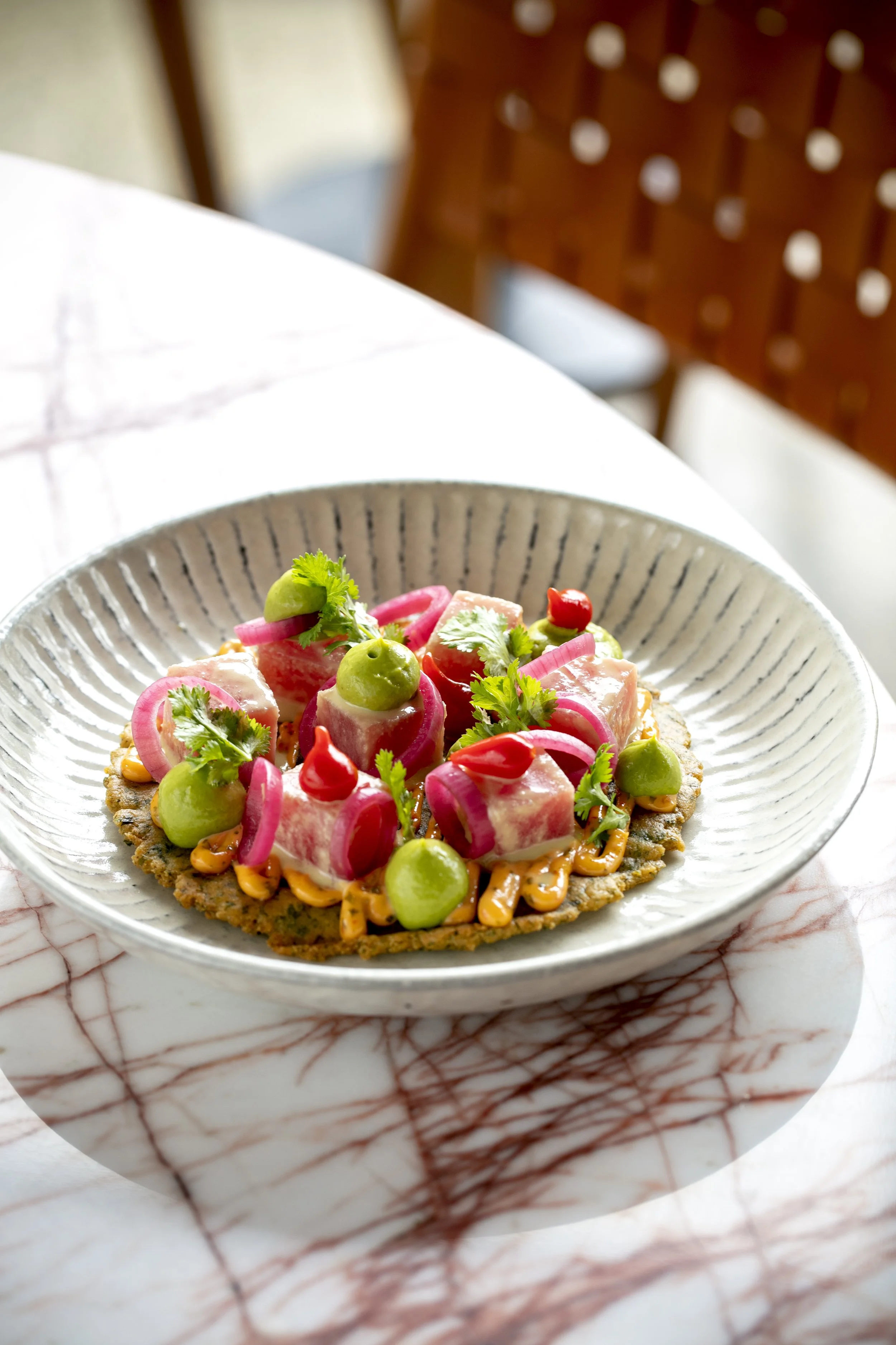 Inca - Spicy Tuna Tostada - Ponsonby - Babiche Martens.jpeg