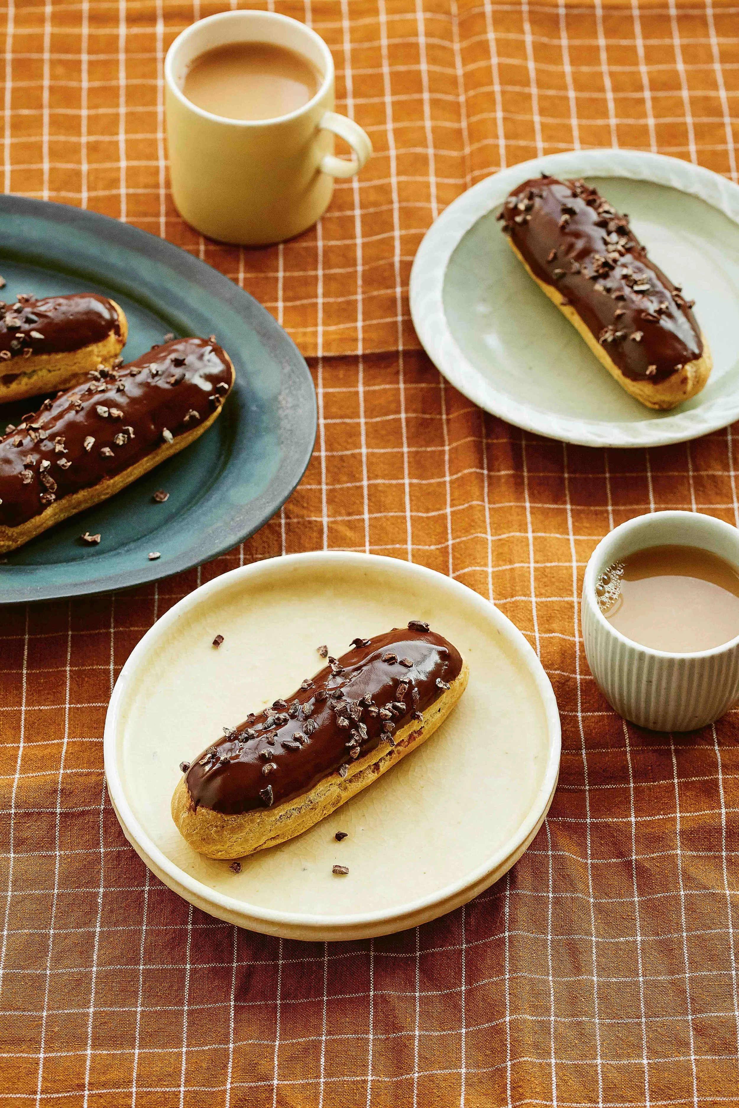 Blackberry anise éclair