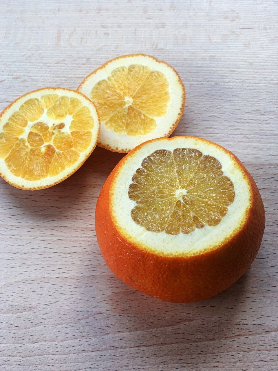 How to segment an orange lazy sunday club