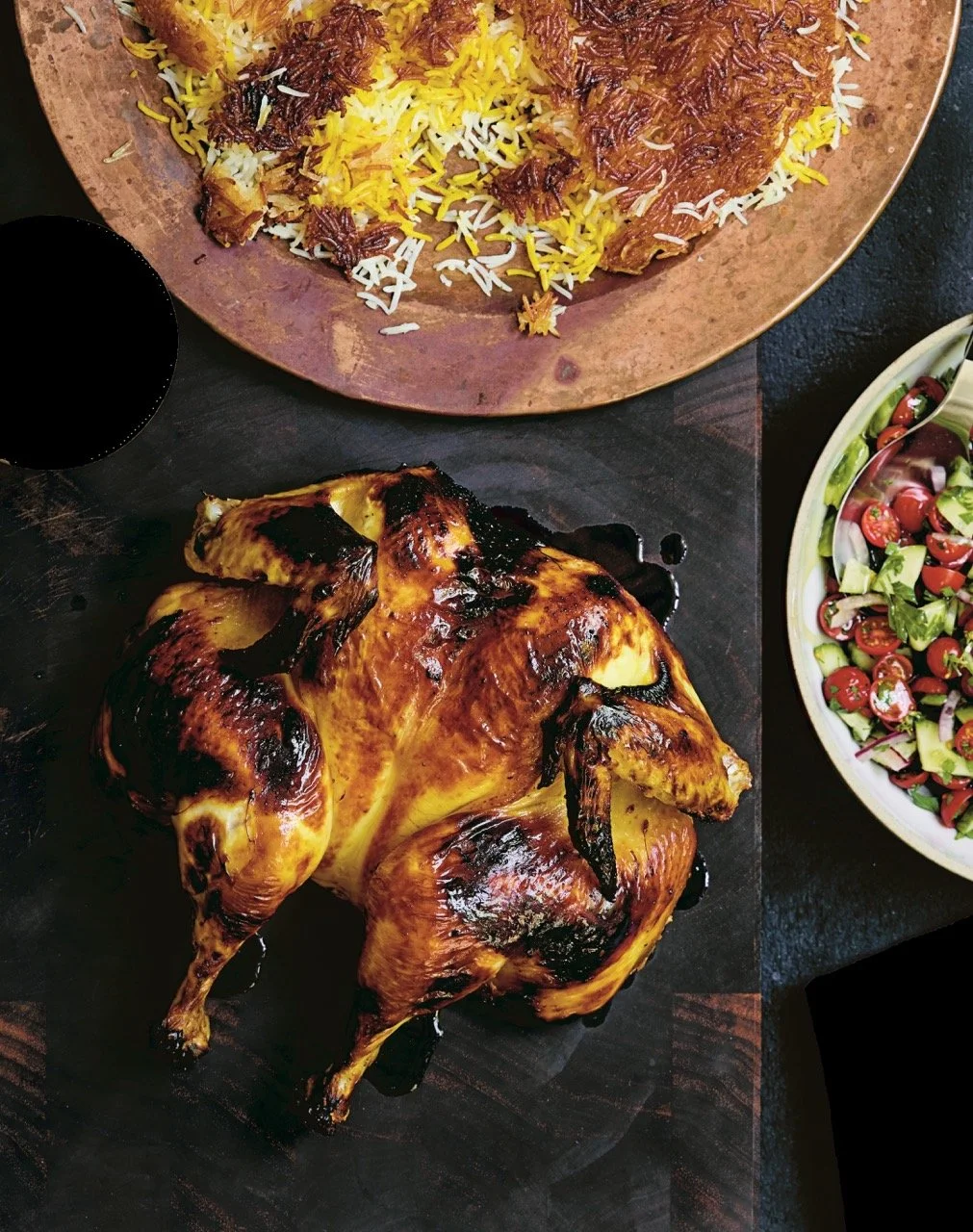 Joojeh kabob roast chicken