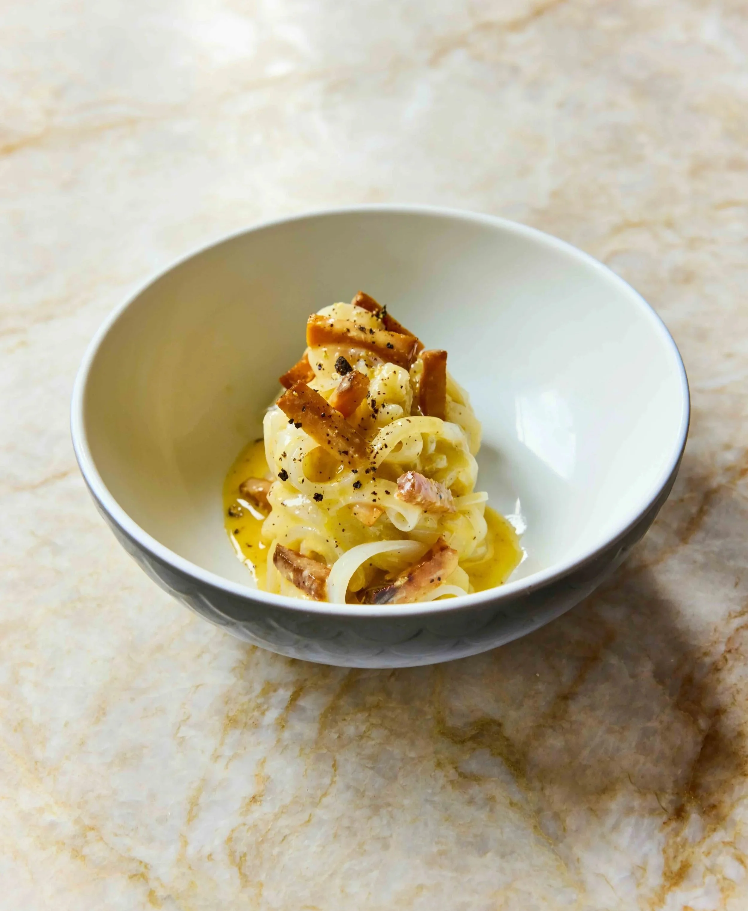 Calamari carbonara - Saint Peter