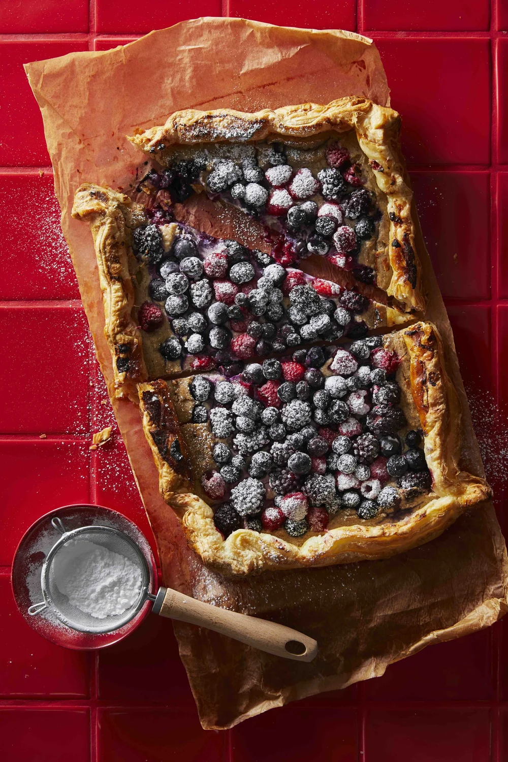 Ricotta berry tart — Lazy Sunday Club