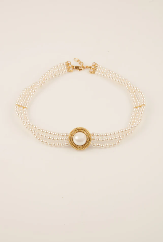 QUEEN EVERYDAY PEARL CHOKER
