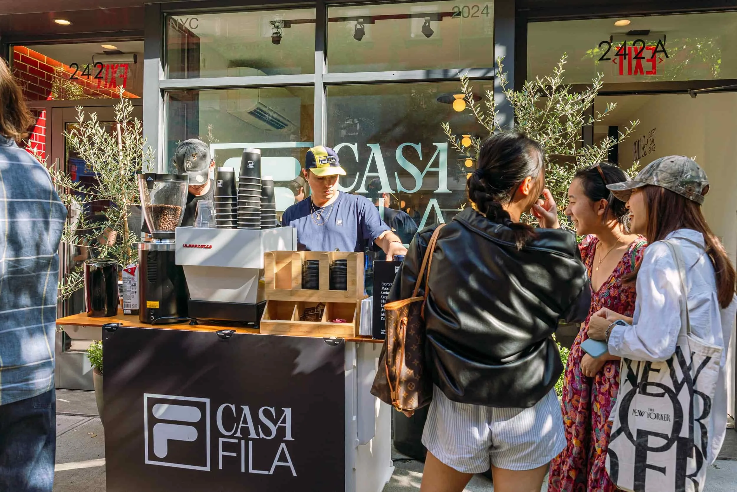 Mobile specialty coffee cart catering for events in NYC